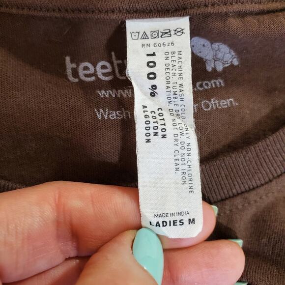 Tee Turtle | "Need More Coffee" Squirrel Cartoon Graphic Funny Tee - Picture 5 of 6